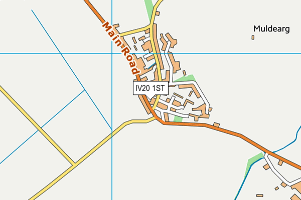 IV20 1ST map - OS VectorMap District (Ordnance Survey)