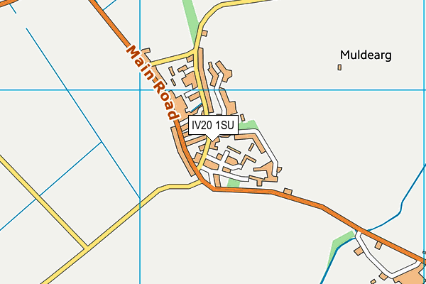 IV20 1SU map - OS VectorMap District (Ordnance Survey)