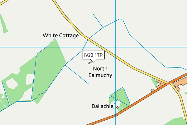 IV20 1TP map - OS VectorMap District (Ordnance Survey)