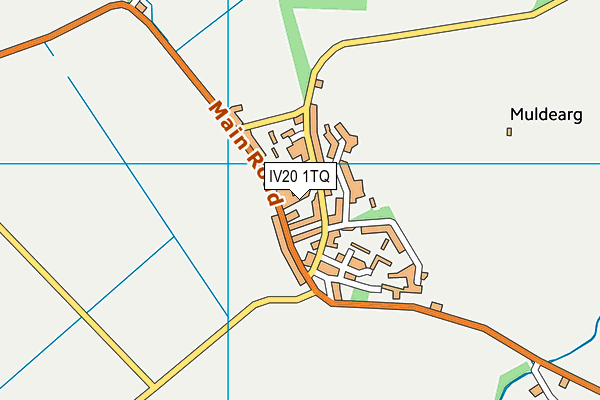 IV20 1TQ map - OS VectorMap District (Ordnance Survey)