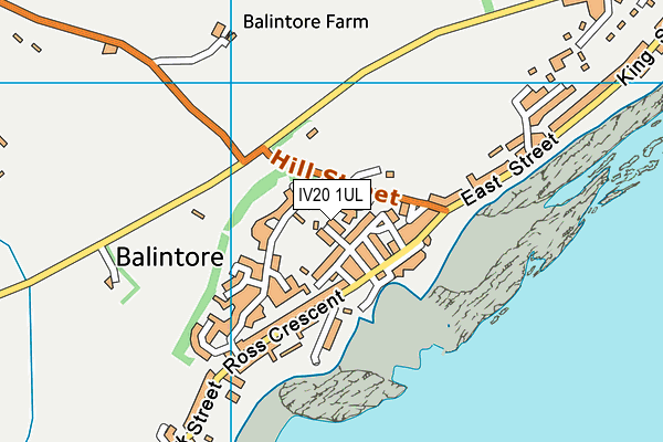 IV20 1UL map - OS VectorMap District (Ordnance Survey)