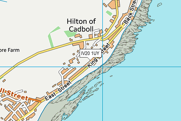 IV20 1UY map - OS VectorMap District (Ordnance Survey)