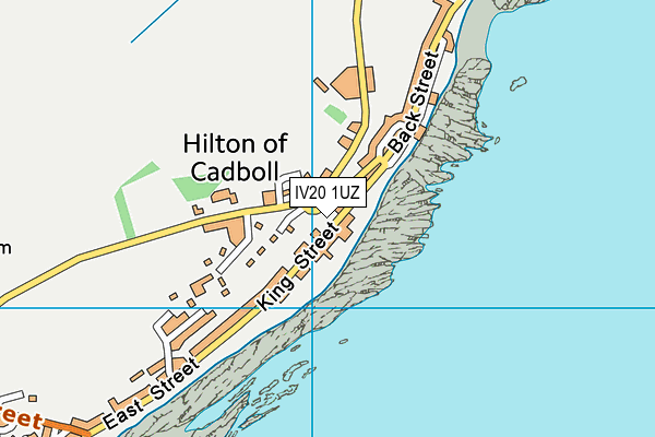 IV20 1UZ map - OS VectorMap District (Ordnance Survey)