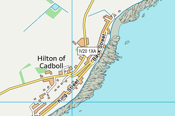 IV20 1XA map - OS VectorMap District (Ordnance Survey)