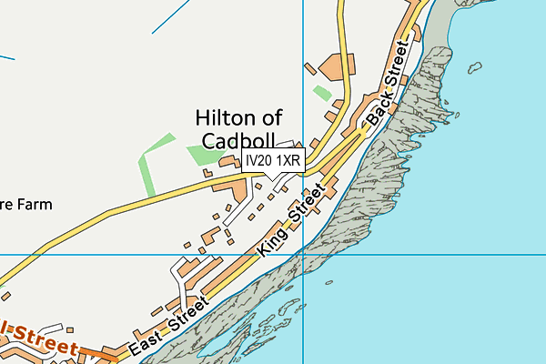 IV20 1XR map - OS VectorMap District (Ordnance Survey)