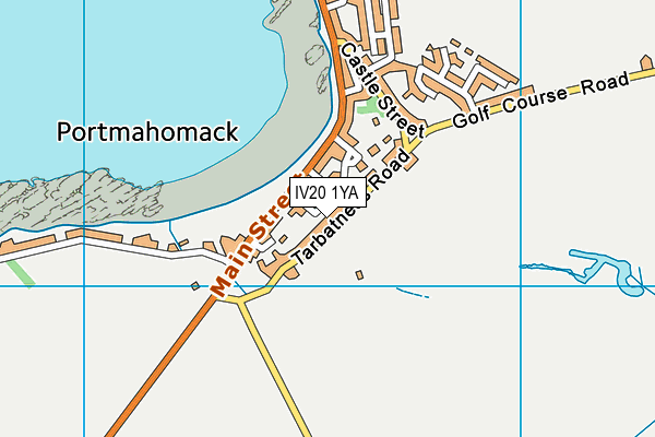 IV20 1YA map - OS VectorMap District (Ordnance Survey)