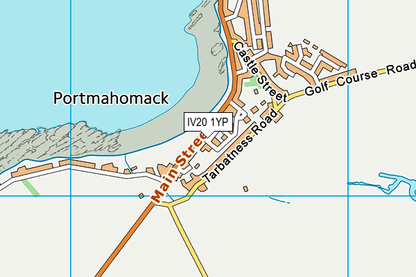 IV20 1YP map - OS VectorMap District (Ordnance Survey)