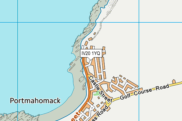 IV20 1YQ map - OS VectorMap District (Ordnance Survey)