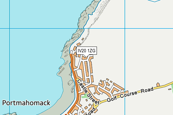 IV20 1ZG map - OS VectorMap District (Ordnance Survey)