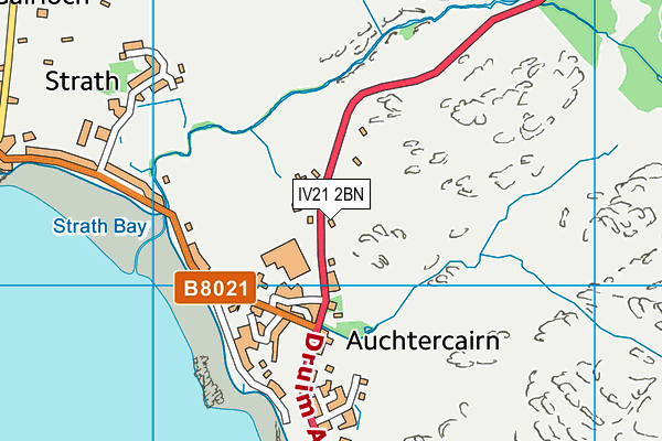 IV21 2BN map - OS VectorMap District (Ordnance Survey)