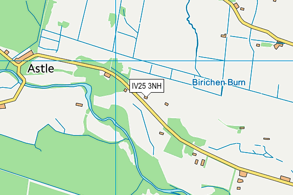 IV25 3NH map - OS VectorMap District (Ordnance Survey)