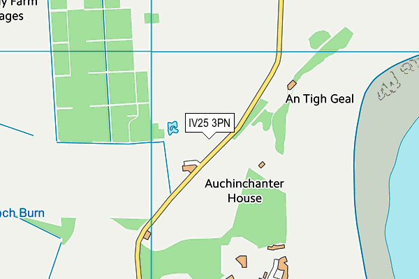 IV25 3PN map - OS VectorMap District (Ordnance Survey)