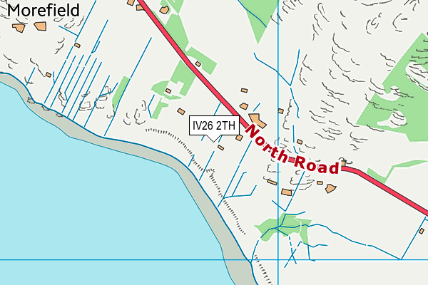 IV26 2TH map - OS VectorMap District (Ordnance Survey)