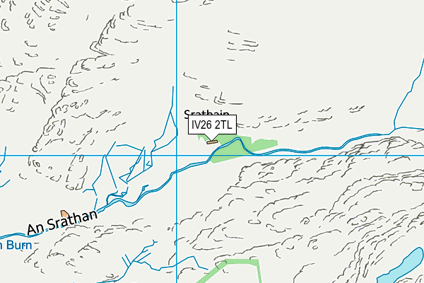 IV26 2TL map - OS VectorMap District (Ordnance Survey)