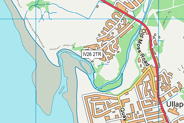 IV26 2TR map - OS VectorMap District (Ordnance Survey)