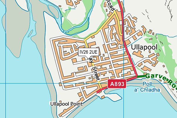 Map of ULLAPOOL TRADING LTD. at district scale