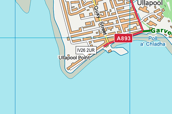 Map of MADE IN ULLAPOOL COMMUNITY INTEREST COMPANY at district scale