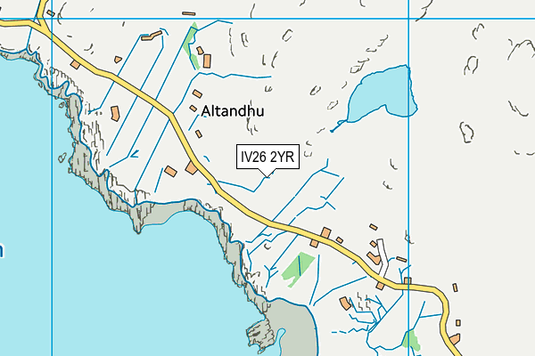 IV26 2YR map - OS VectorMap District (Ordnance Survey)