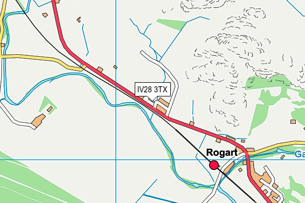 IV28 3TX map - OS VectorMap District (Ordnance Survey)