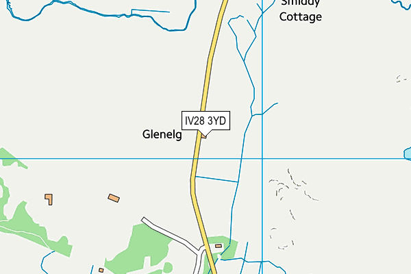 IV28 3YD map - OS VectorMap District (Ordnance Survey)