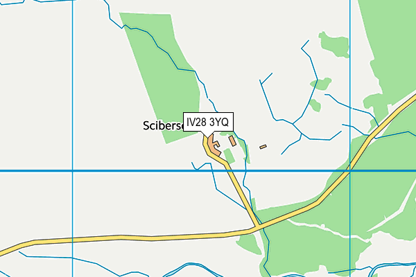 IV28 3YQ map - OS VectorMap District (Ordnance Survey)