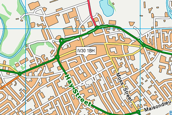 Map of PINOS ELGIN LTD at district scale