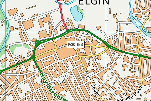 Map of MORAY FIRTH LTD at district scale