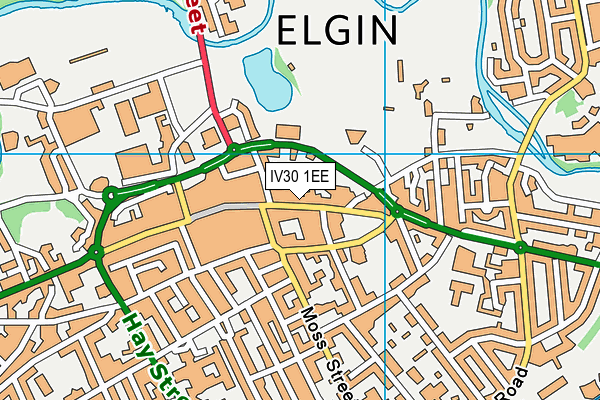 Map of ELGIN EXPRESS CLEANERS LIMITED at district scale