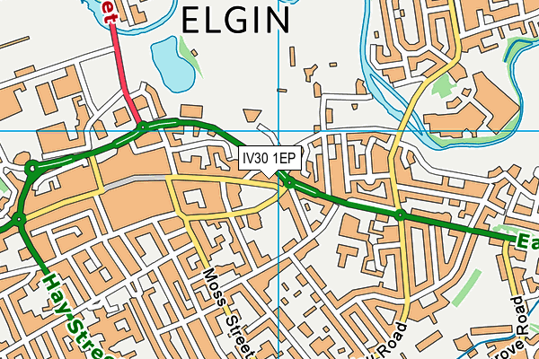 Map of THE COPY SHOP LIMITED at district scale