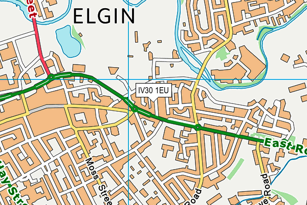 Map of DYCE & SONS LTD. at district scale