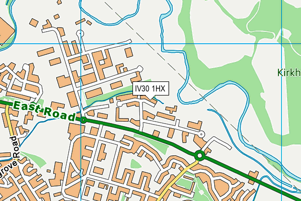 IV30 1HX map - OS VectorMap District (Ordnance Survey)