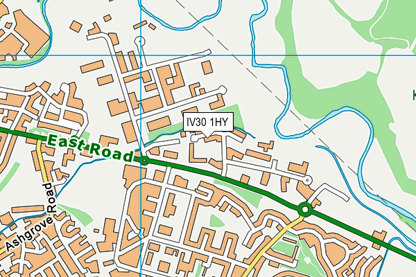 Map of ELGIN REFRIGERATION SERVICES LIMITED at district scale