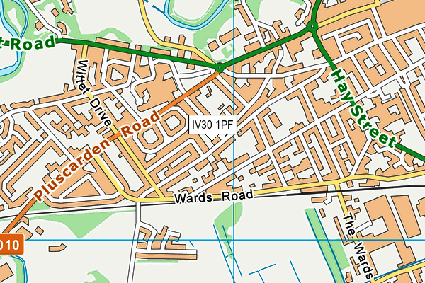 Map of ERNEST & WEEDEN PROPERTY SOLUTIONS LTD at district scale