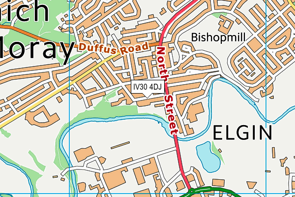 Map of ADAM RAMSAY ROPE ACCESS LTD at district scale