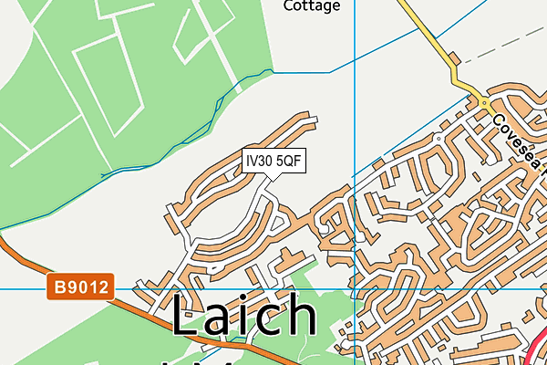Map of HIGHLAND TONIC LTD at district scale