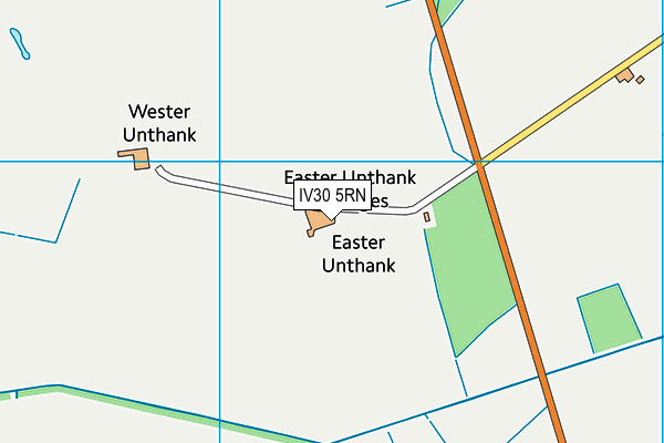 IV30 5RN map - OS VectorMap District (Ordnance Survey)