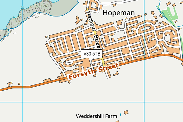 IV30 5TB map - OS VectorMap District (Ordnance Survey)