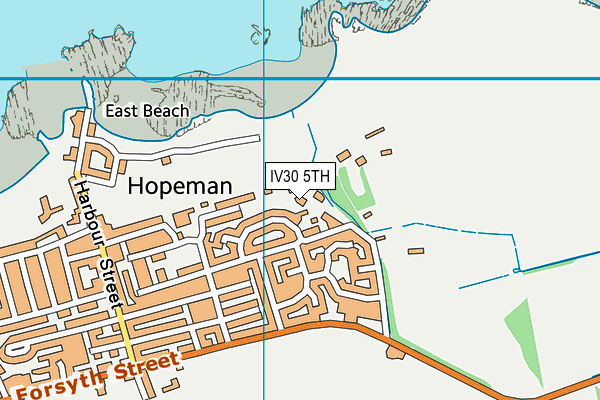 IV30 5TH map - OS VectorMap District (Ordnance Survey)