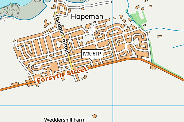 IV30 5TP map - OS VectorMap District (Ordnance Survey)