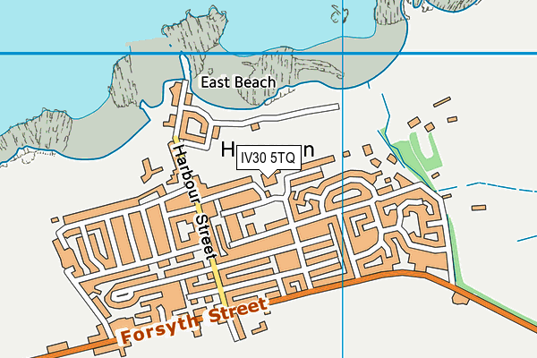 IV30 5TQ map - OS VectorMap District (Ordnance Survey)