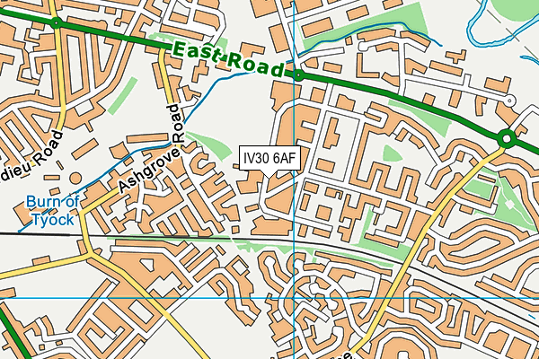 Map of DAVID MCLEOD MOTOR ENGINEERS LTD. at district scale