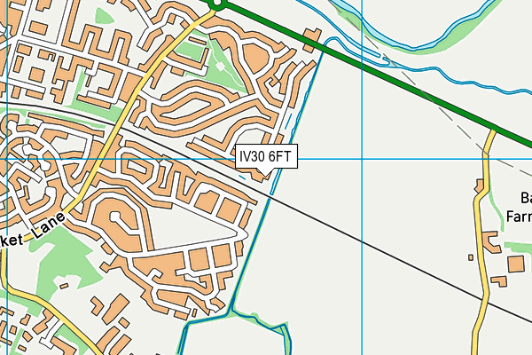 IV30 6FT map - OS VectorMap District (Ordnance Survey)