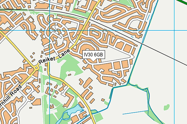 IV30 6GB map - OS VectorMap District (Ordnance Survey)