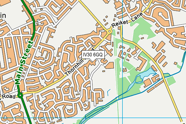 IV30 6GQ map - OS VectorMap District (Ordnance Survey)