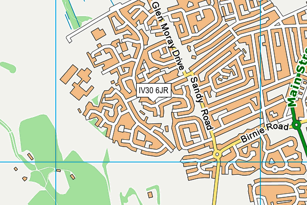 Map of SKYE HIGH ROPE ACCESS LTD at district scale