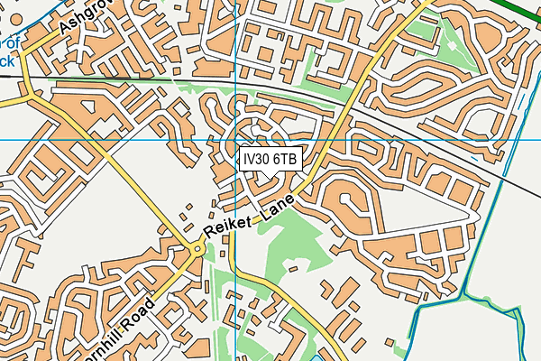 IV30 6TB map - OS VectorMap District (Ordnance Survey)