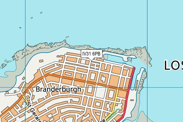 Map of MORAY ENERGY MANAGEMENT LTD at district scale