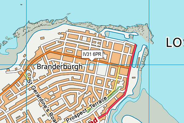 Map of MORSCOT UTILITIES LIMITED at district scale