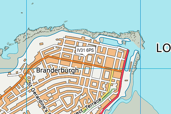 IV31 6PS map - OS VectorMap District (Ordnance Survey)