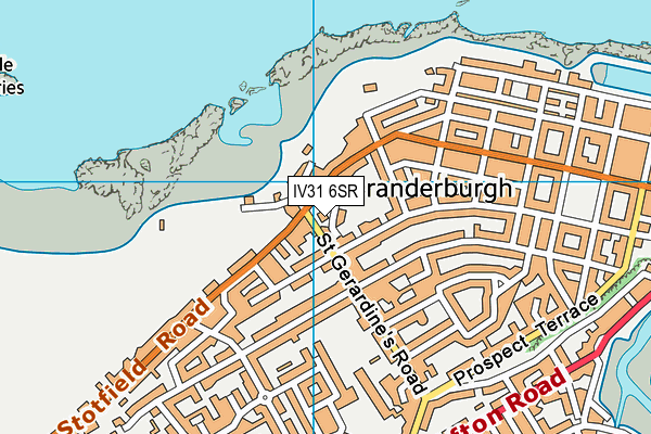 IV31 6SR map - OS VectorMap District (Ordnance Survey)